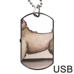 New Art Infliction Logo Dog Tag Usb Flash (one Side) by Spenny11