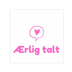 ?rlig Talt Logo Small Satin Scarf (square) by Aerligtalt