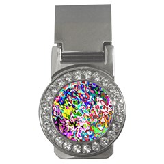 Colorful paint texture                                                    Money Clip (CZ)