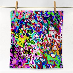 Colorful paint texture                                                    Face Towel