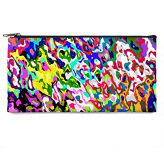 Colorful Paint Texture                                                   Pencil Case by LalyLauraFLM