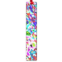 Colorful paint texture                                                    Large Book Mark