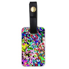 Colorful paint texture                                                    Luggage Tag (one side)