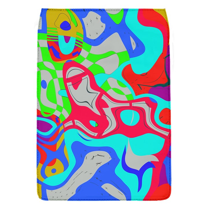 Colorful distorted shapes on a grey background                                                    BlackBerry Q10 Hardshell Case