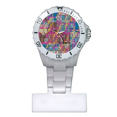 Colorful Shapes Texture                                                   Nurses Watch