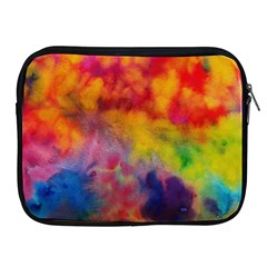 Colorful Watercolors Texture                                                   Apple Ipad 2/3/4 Protective Soft Case by LalyLauraFLM