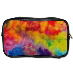 Colorful Watercolors Texture                                                    Toiletries Bag (two Sides)