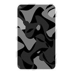 Trippy, Asymmetric Black And White, Paint Splash, Brown, Army Style Camo, Dotted Abstract Pattern Memory Card Reader (rectangular) by Casemiro