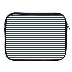 Classic Marine Stripes Pattern, Retro Stylised Striped Theme Apple Ipad 2/3/4 Zipper Cases by Casemiro