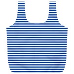 Classic marine stripes pattern, retro stylised striped theme Full Print Recycle Bag (XL) Front