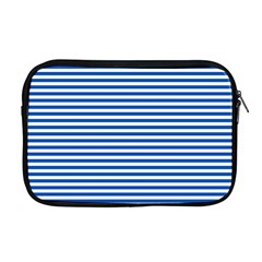 Classic Marine Stripes Pattern, Retro Stylised Striped Theme Apple Macbook Pro 17  Zipper Case by Casemiro