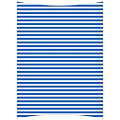 Classic Marine Stripes Pattern, Retro Stylised Striped Theme Back Support Cushion by Casemiro