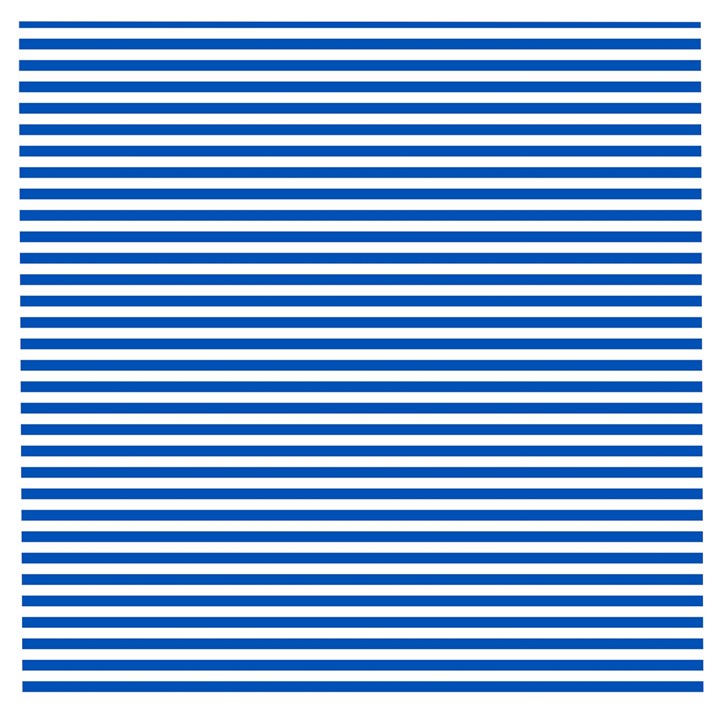 Classic marine stripes pattern, retro stylised striped theme Wooden Puzzle Square