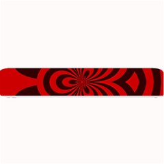 Spiral Abstraction Red, Abstract Curves Pattern, Mandala Style Small Bar Mats by Casemiro