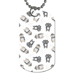 Cute Seamless Pattern With Koala Panda Bear Dog Tag (two Sides) by Amaryn4rt