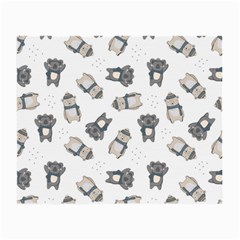 Cute Seamless Pattern With Koala Panda Bear Small Glasses Cloth (2 Sides) by Amaryn4rt