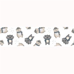 Cute Seamless Pattern With Koala Panda Bear Large Bar Mats by Amaryn4rt