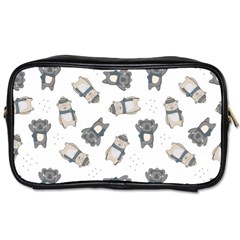 Cute Seamless Pattern With Koala Panda Bear Toiletries Bag (two Sides) by Amaryn4rt