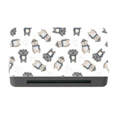 Cute Seamless Pattern With Koala Panda Bear Memory Card Reader With Cf by Amaryn4rt