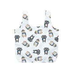 Cute Seamless Pattern With Koala Panda Bear Full Print Recycle Bag (s) by Amaryn4rt