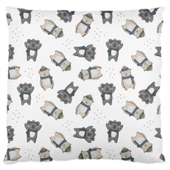 Cute Seamless Pattern With Koala Panda Bear Standard Flano Cushion Case (one Side) by Amaryn4rt