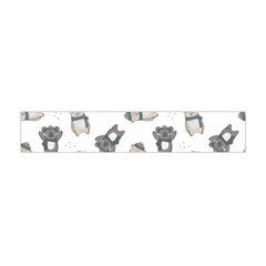 Cute Seamless Pattern With Koala Panda Bear Flano Scarf (mini) by Amaryn4rt