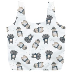 Cute Seamless Pattern With Koala Panda Bear Full Print Recycle Bag (xxxl) by Amaryn4rt