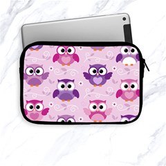 Seamless Cute Colourfull Owl Kids Pattern Apple Ipad Mini Zipper Cases by Amaryn4rt