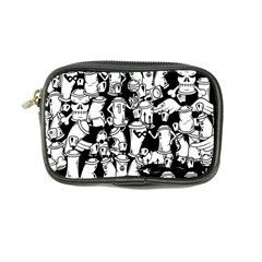 Graffiti Spray Can Characters Seamless Pattern Coin Purse