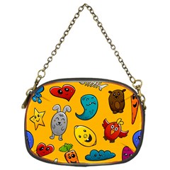 Graffiti Characters Seamless Ornament Chain Purse (one Side) by Amaryn4rt