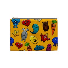 Graffiti Characters Seamless Ornament Cosmetic Bag (medium) by Amaryn4rt