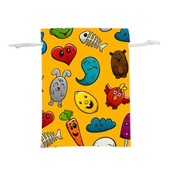 Graffiti Characters Seamless Ornament Lightweight Drawstring Pouch (s) by Amaryn4rt