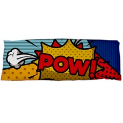 Pow Word Pop Art Style Expression Vector Body Pillow Case (dakimakura) by Amaryn4rt