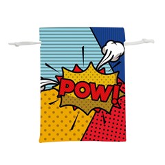 Pow Word Pop Art Style Expression Vector Lightweight Drawstring Pouch (m) by Amaryn4rt