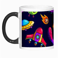 Space Pattern Morph Mugs by Amaryn4rt