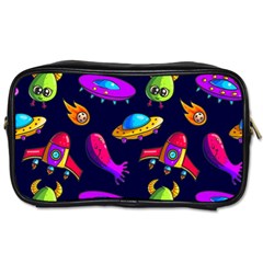 Space Pattern Toiletries Bag (two Sides) by Amaryn4rt