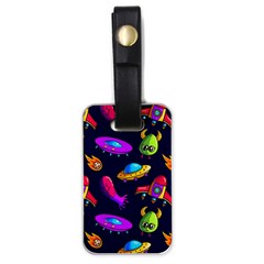 Space Pattern Luggage Tag (one Side) by Amaryn4rt