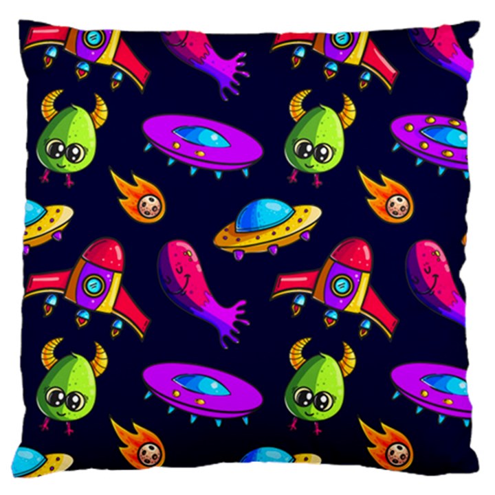 Space Pattern Large Cushion Case (Two Sides)