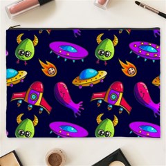 Space Pattern Cosmetic Bag (xxxl) by Amaryn4rt