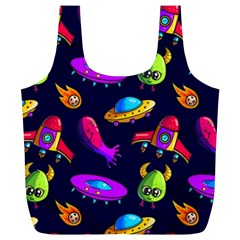 Space Pattern Full Print Recycle Bag (xl) by Amaryn4rt