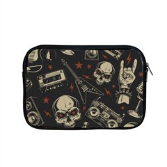 Grunge Seamless Pattern With Skulls Apple Macbook Pro 15  Zipper Case by Amaryn4rt