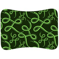 Snakes Seamless Pattern Velour Seat Head Rest Cushion by Amaryn4rt