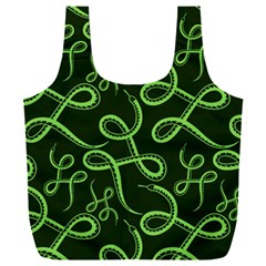 Snakes Seamless Pattern Full Print Recycle Bag (xxl) by Amaryn4rt