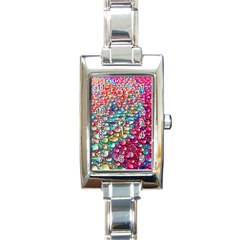 Rainbow Support Group  Rectangle Italian Charm Watch by ScottFreeArt