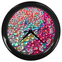 Rainbow Support Group  Wall Clock (black) by ScottFreeArt