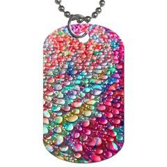 Rainbow Support Group  Dog Tag (one Side) by ScottFreeArt