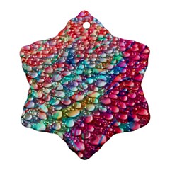 Rainbow Support Group  Ornament (snowflake) by ScottFreeArt