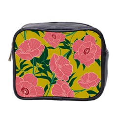 Pink Flower Seamless Pattern Mini Toiletries Bag (two Sides) by Amaryn4rt