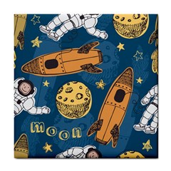 Missile Pattern Tile Coaster by Amaryn4rt