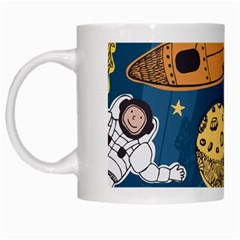 Missile Pattern White Mugs by Amaryn4rt